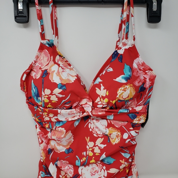 Ralph Lauren Bright Floral One Piece Swimsuit NWT - Picture 3 of 9